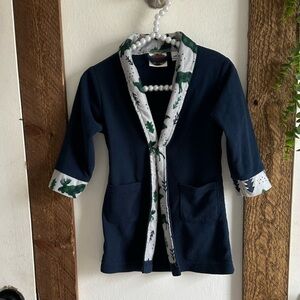 Vintage Bass Pro Shops Baby Boy Rustic Forest Animal Cozy Robe Like New